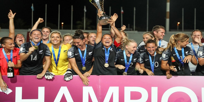 Đội tuyển nữ quốc gia New Zealand vô địch OFC Women's Nations Cup 2018